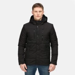 Regatta Men's Aleksander Insulated Jacket Black Shine