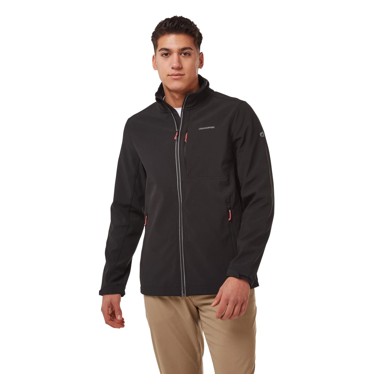 Craghoppers Men's Altis Softshell Jacket Black CML070 RRP £65 4 Craghoppers Men's Altis Softshell Jacket Black CML070 RRP £65 - Image 2
