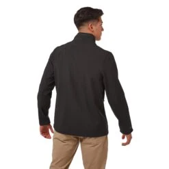 Craghoppers Men's Altis Softshell Jacket Black CML070 RRP £65 7 Craghoppers Men's Altis Softshell Jacket Black CML070 RRP £65 -Crag Clothing Shop ALTISMODELBACK