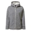 Craghoppers Women's Amelie Hoodie Blue Navy Stripe