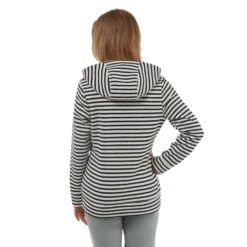 Craghoppers Women's Amelie Hoodie Blue Navy Stripe -Crag Clothing Shop AMELIEHOODIEBACK