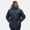 Regatta Men's Aarav Winter Waterproof Parka Navy RMP306 -Crag Clothing Shop Aaravmodel