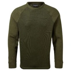 Craghoppers Men's Barker Jumper Bottle Green Marl CMA1283