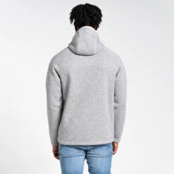 Craghoppers Men's Brayden Hooded Jacket Silver Cloud -Crag Clothing Shop BRAYDENHOODEDJACKETSILVERBACK