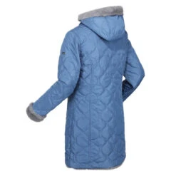 Regatta Women's Caileigh Reversible Parka Jacket | Slate Blue -Crag Clothing Shop CAILEIGHBACK