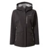 Craghoppers Women's Caldbeck Waterproof Breathable Jacket Charcoal CMW1166 RRP £115 -Crag Clothing Shop CALDBECKCHARCOAL