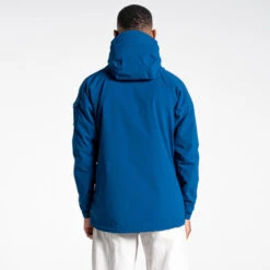 Craghoppers Men's Canyon Waterproof Jacket Poseidon Blue CUW020 -Crag Clothing Shop CANYONPOSEIDONBLUEBACK