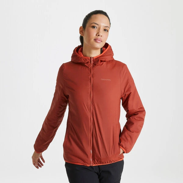 Craghoppers Women's Compresslite V Jacket Warm Ginger 5 Craghoppers Women's Compresslite V Jacket Warm Ginger - Image 3