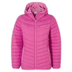 Craghoppers Women's Compresslite VIII Hooded Jacket | Fuchsia / Carnation Pink