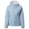Craghoppers Women's Expolite Hooded Jacket Harbour Blue CWN260 RRP £120 1 Craghoppers Women's Expolite Hooded Jacket Harbour Blue CWN260 RRP £120 -Crag Clothing Shop CWN260BLUE