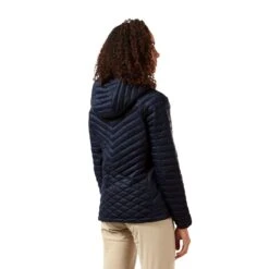 Craghoppers Women's Expolite Hooded Jacket Navy CWN260 -Crag Clothing Shop CWN260NAVY2