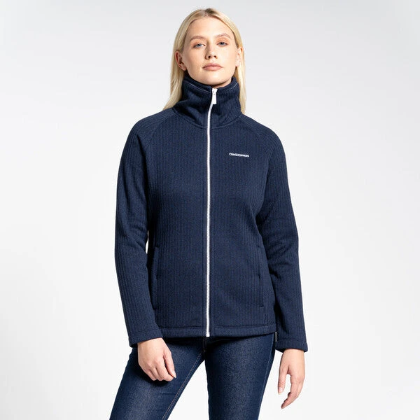 Craghoppers Women's Daphne Fleece Jacket Blue Navy SCWA163 4 Craghoppers Women's Daphne Fleece Jacket Blue Navy SCWA163 - Image 2