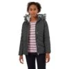 Craghoppers Women's Dawa Jacket Charcoal RRP £100 CWN254 -Crag Clothing Shop DAWACHARCOALMODEL