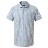 Craghoppers Men's Dawson Short Sleeved Shirt Poseidon Blue Check RRP £50 -Crag Clothing Shop DAWSONSSSHIRTPOSBLUE
