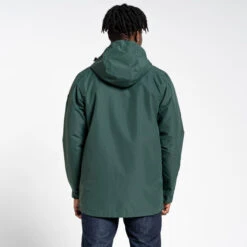 Craghoppers Men's Dylan Waterproof Jacket Spruce Green -Crag Clothing Shop DYLANJACKETBACK