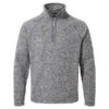 Craghoppers Men's Elliot Half Zip Fleece Grey Marl -Crag Clothing Shop ELLIOTHALFZIPGREYMARL