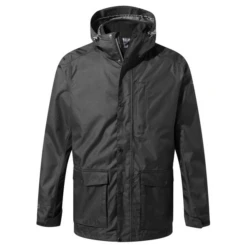 Craghoppers Men's Expert Kiwi 3 In 1 Waterproof Jacket Black CMP283