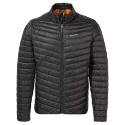 Craghoppers Men's Insulated ExpoLite Jacket Black / Magma Orange