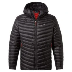 Craghoppers Men's Expolite Hooded Jacket CMN258 Black RRP £120