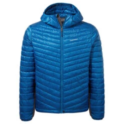 Craghoppers Men's ExpoLite Insulated Hooded Jacket | Picotee Blue CMN279