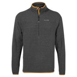 Craghoppers Men's Galway Half Zip Fleece Black Pepper Marl CMA1305