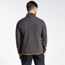 Craghoppers Men's Galway Half Zip Fleece Black Pepper Marl CMA1305 -Crag Clothing Shop GALWAYHALFZIPBLACKPEPPERMARLBack