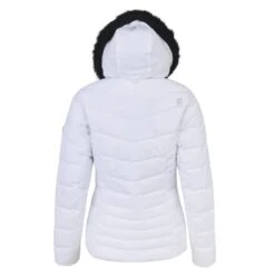 Dare2B Dare 2B Women's Glamorize Faux Fur Trim Luxury Ski Jacket White RRP £200 -Crag Clothing Shop GLAMORIZEWHITEB
