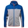 Craghoppers Men's Gregor Full Zip Hoodie Avalanche Blue/ Cloud Grey Marl CMA1316 -Crag Clothing Shop GREGORFULLZIPAVBLUE