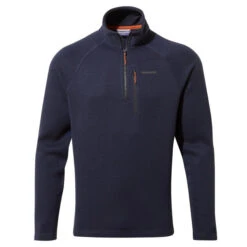 Craghoppers Men's Grindell Half Zip Fleece | Blue Navy