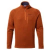 Craghoppers Men's Grindell Half Zip Fleece | Potters Clay -Crag Clothing Shop GRINDELLPOTCLAY