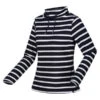 Regatta Women's Hensley Hoodie Navy White Stripe -Crag Clothing Shop HENSLEYNAVY
