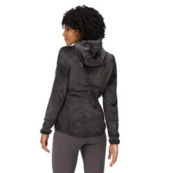 Regatta Women's Julissa Fleece Hoodie Ash -Crag Clothing Shop JULISSAASHMODELBACK