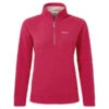Craghoppers Women's Lilian Half Zip Fleece Orchid Flower RRP £70 -Crag Clothing Shop LILIANHALFZIPORCHID