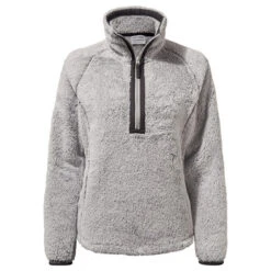 Craghoppers Women's Lochinver Cosy Half Zip Dove Grey RRP £45