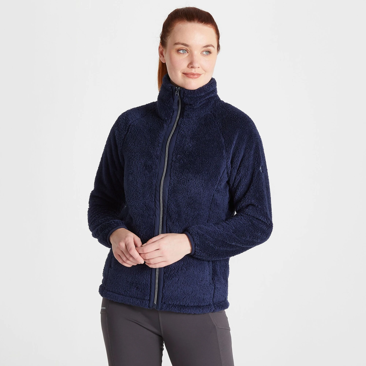 Craghoppers Women's Lochinver Cosy Fleece Jacket Blue Navy CWA292 4 Craghoppers Women's Lochinver Cosy Fleece Jacket Blue Navy CWA292 - Image 2