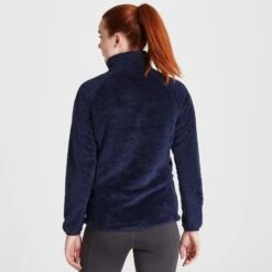 Craghoppers Women's Lochinver Cosy Fleece Jacket Blue Navy CWA292 7 Craghoppers Women's Lochinver Cosy Fleece Jacket Blue Navy CWA292 -Crag Clothing Shop LOCHINVERFULLZIPNAVYMODELBACK