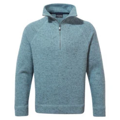 Craghoppers Men's Logan Half Zip Fleece | Kyanite Blue