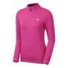 Dare2B Dare 2b Women's Lowline II Half Zip Midlayer Baselayer Pink RRP £35 1 Dare2B Dare 2b Women's Lowline II Half Zip Midlayer Baselayer Pink RRP £35 -Crag Clothing Shop LOWLINEIIACTPINK