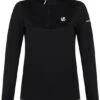 Dare2B Dare 2b Women's Lowline II Half Zip Midlayer Baselayer Black RRP £35