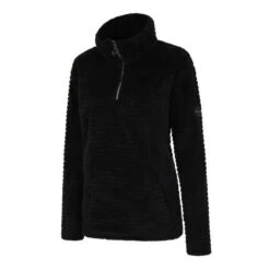 Dare2B Dare 2b Women's Lush Half Zip Fluffy Fleece | Black