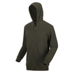 Regatta Men's Lyman Full Zip Hooded Fleece Khaki
