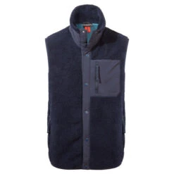 Craghoppers Men's Mercer Borg Vest | Blue Navy CMB818