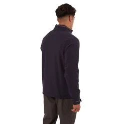 Craghoppers Men's Nerva Weatherproof Fleece Lined Softshell Navy -Crag Clothing Shop NERVANAVYMODELBACK