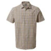 Craghoppers Men's Nour Short Sleeved Check Shirt- Parka Green Check