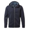 Craghoppers Men's Nestor Fleece Hooded Jacket Blue Navy RRP £90 -Crag Clothing Shop NestorFullZip