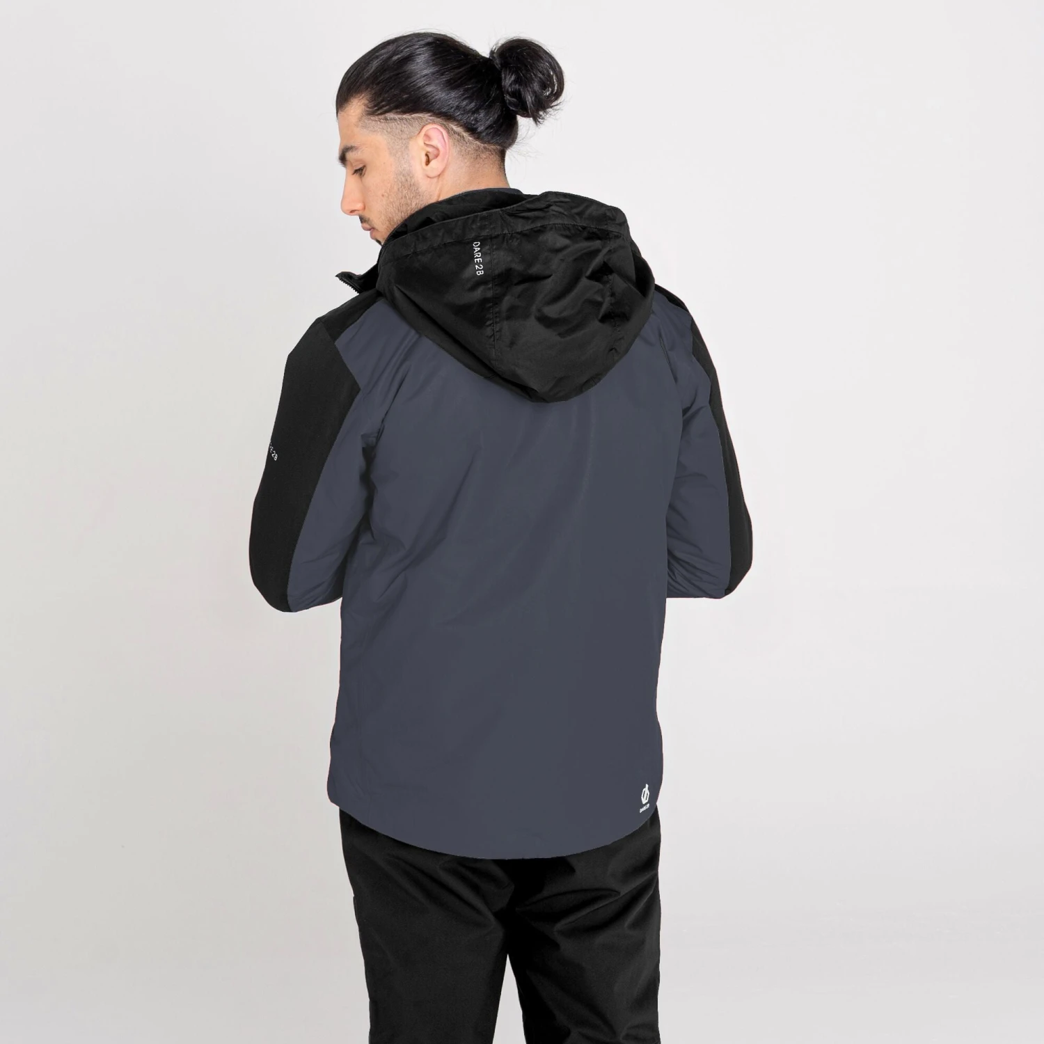 Dare2B Dare 2b Men's Observe II Ski Jacket Ebony/ Black 5 Dare2B Dare 2b Men's Observe II Ski Jacket Ebony/ Black - Image 3