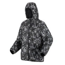 Regatta Women's Serenton Waterproof Jacket | Monochrome Ink Blot