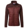 Craghoppers Women's Shanice Hybrid Jacket Deep Garnet SCW026 -Crag Clothing Shop SHANICEHYBRIDGARNET