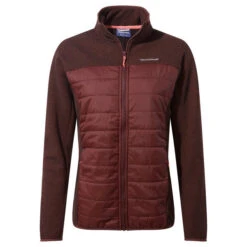 Craghoppers Women's Shanice Hybrid Jacket Deep Garnet SCW026