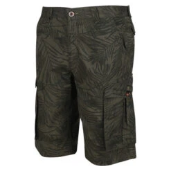 Regatta Men's Shorebay Cargo Shorts Dark Khaki Leaf